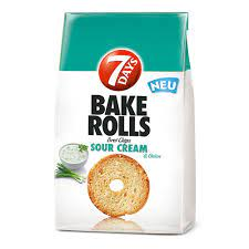 BAKE ROLLS CREAM ET ONION 70 G