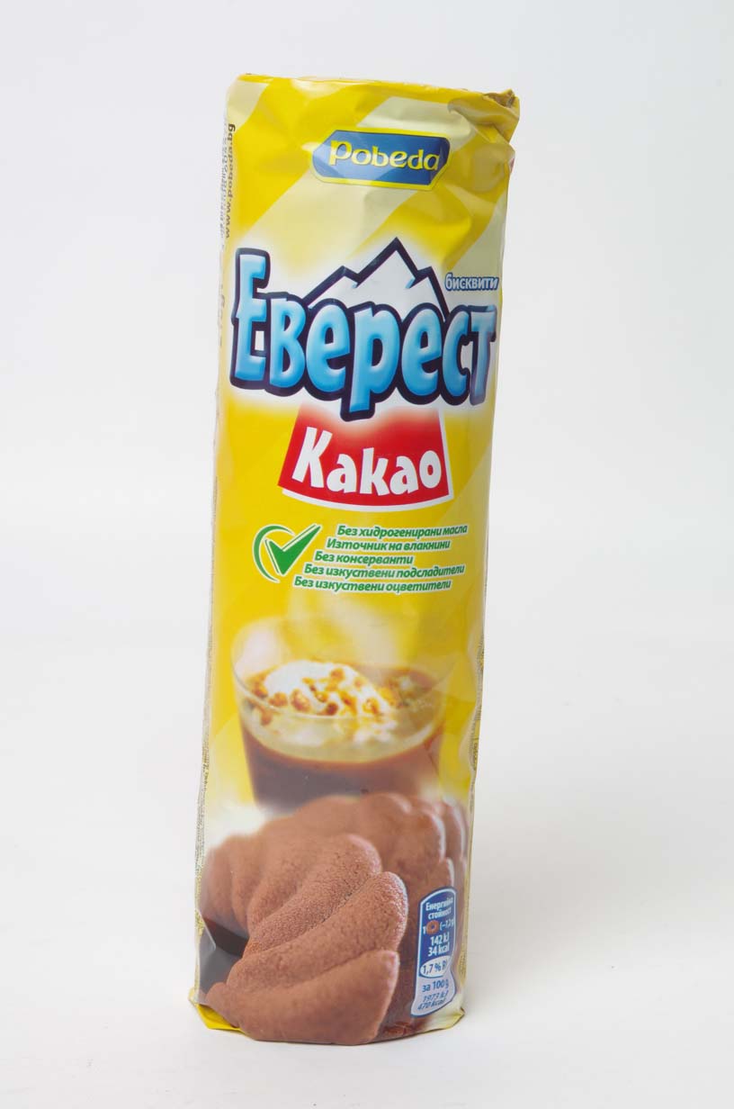 EVEREST BISCUITS CACAO 195G
