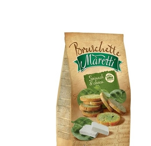 BRUSKETTI MARETTI  ÉPINARDS ET FROMAGE 70G