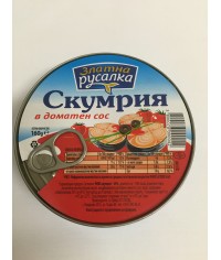 ZLATNA RUSALKA  MAQUEREAUX SAUCE TOMATE160 GR