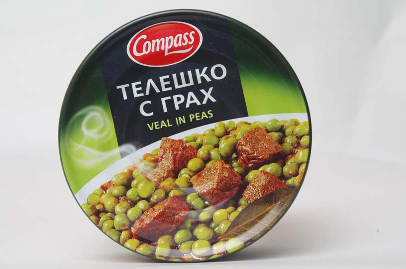 COMPASS VEAU PETITS POIS 300G