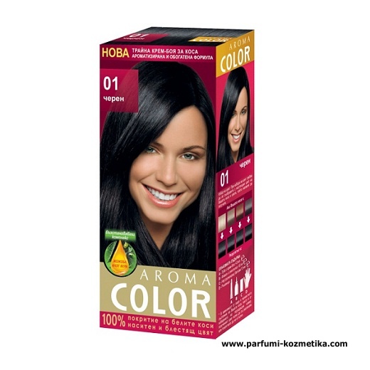 AROMA COLOR TEINTURE POUR LES CHEVEUX 01