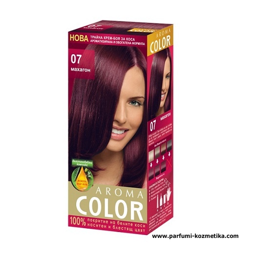 AROMA COLOR TEINTURE POUR LES CHEVEUX 04/07