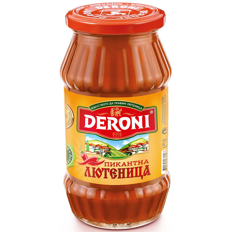 DERONI LUTENITSA PIKANTNA 520G