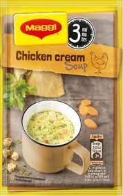 MAGGI CRÈME SOUPE DE POULET ET CROÛTONS 16G