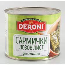 DERONI LOZOVI / ZELEVI SARMI 2KG