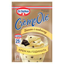 DR. OETKER CREME OLÈ BANAN S SHOKOLAD 83G