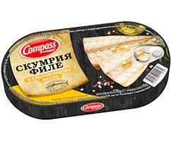 COMPASS SKUMRIYA FILE V SLANCHOGLEDOVO MASLO 125G