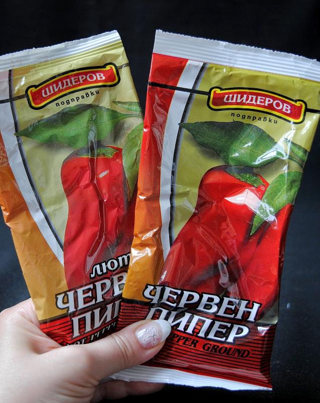 SHIDEROV PAPRIKA 50G /LUT 40G