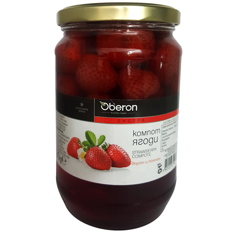 OBERON COMPOTE DE FRAISE 680G