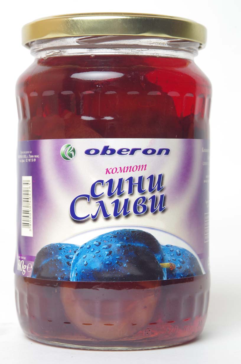 OBERON COMPOTE DE PRUNES 680 G