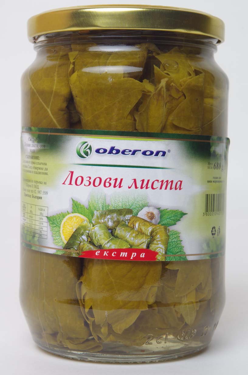 OBERON FEUILLES DE VIGNE 680 G