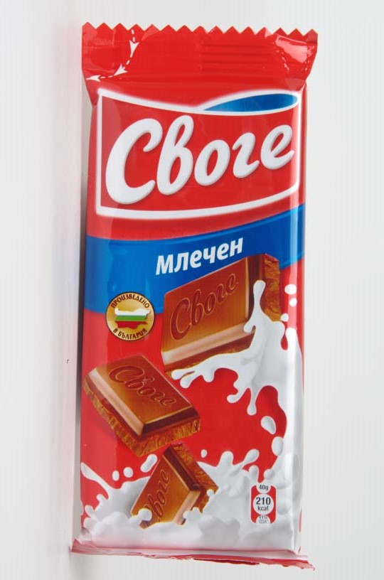 SVOGE CHOCOLAT AU LAIT  80 G