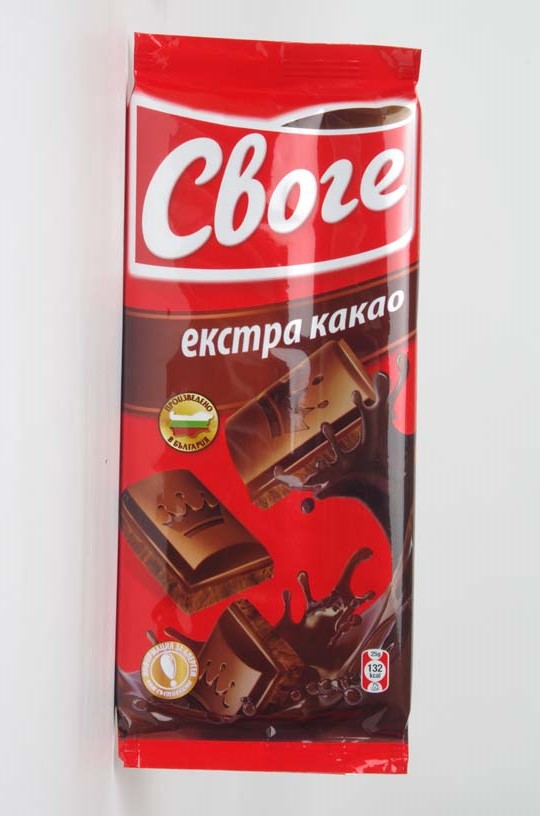 SVOGE CHOKOLAT NOIR 80 G